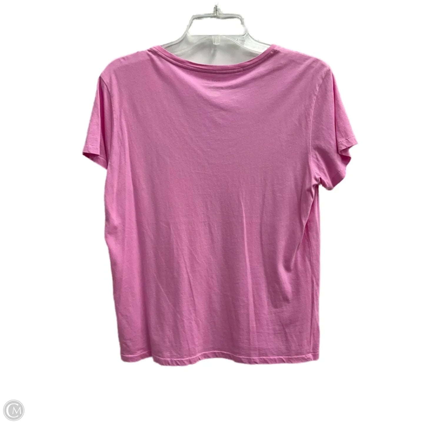 Top Short Sleeve Basic By Polo Ralph Lauren In Pink, Size: Xl