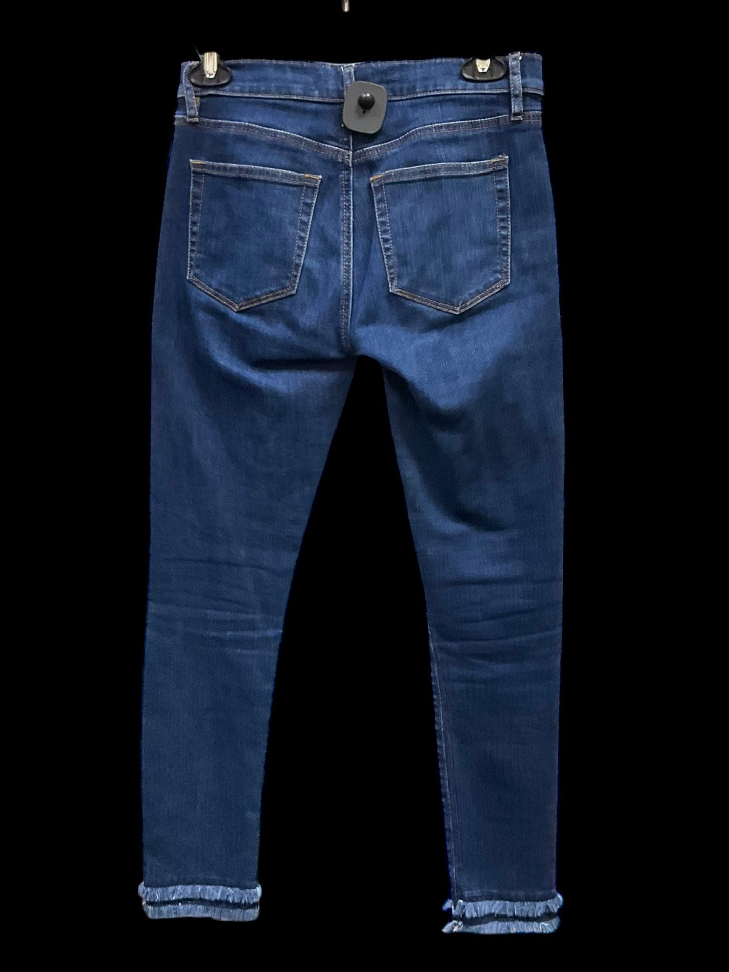 Jeans Skinny By Loft In Blue Denim, Size: 0