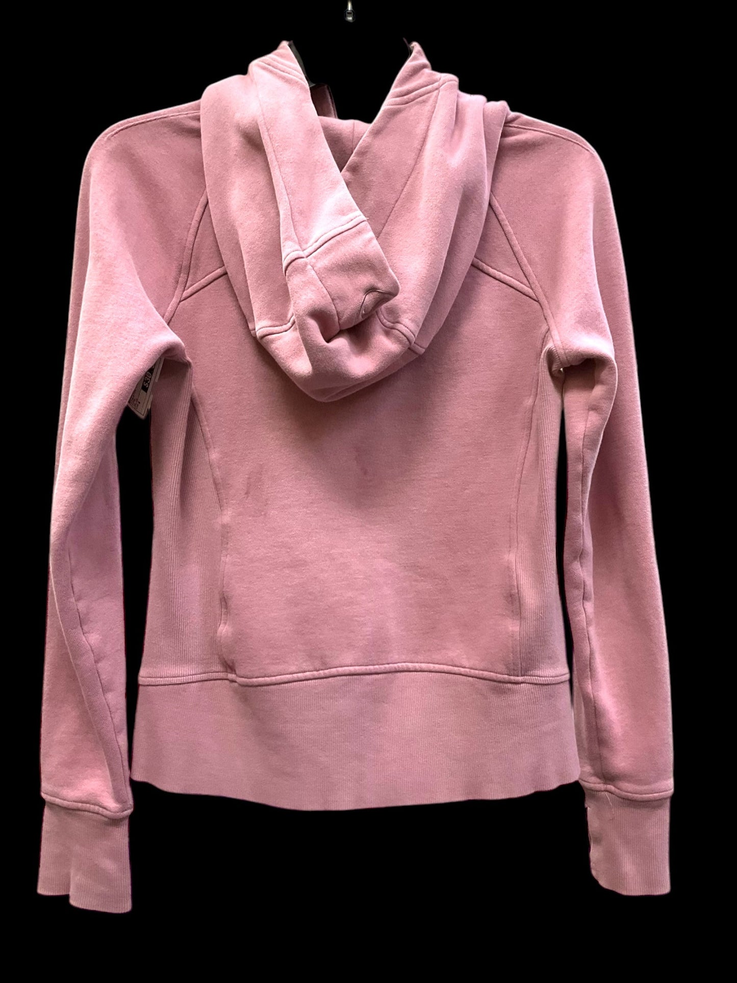 Athletic Jacket By Lululemon In Pink, Size: 4