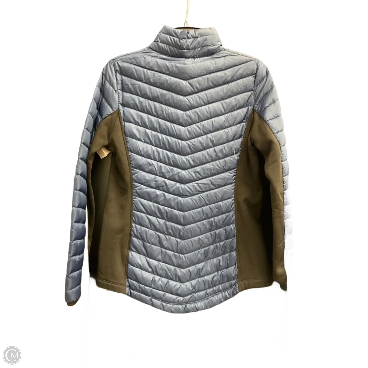 Coat Puffer & Quilted By 32 Degrees In Blue & Brown, Size: S