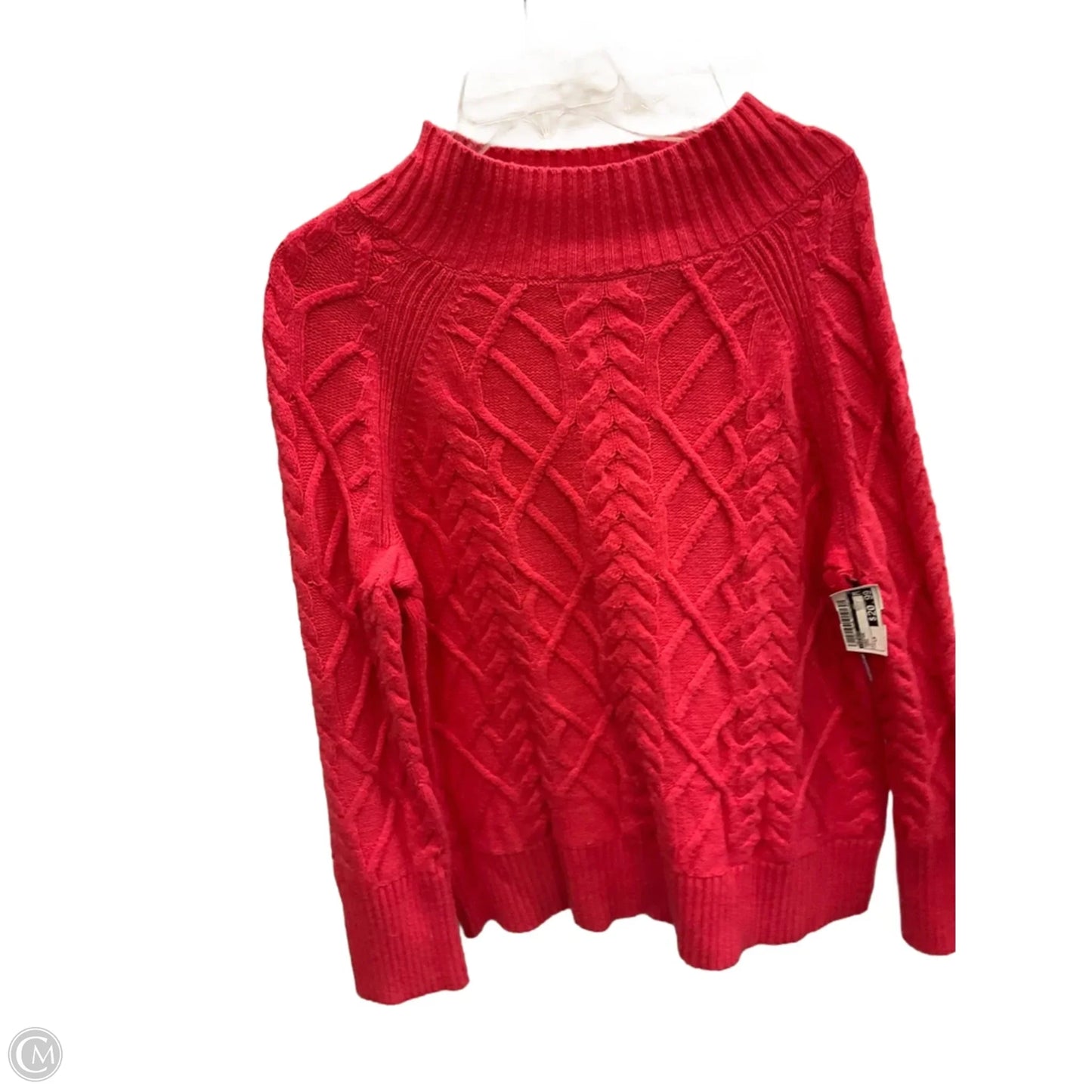 Sweater By Talbots In Coral, Size: Lp