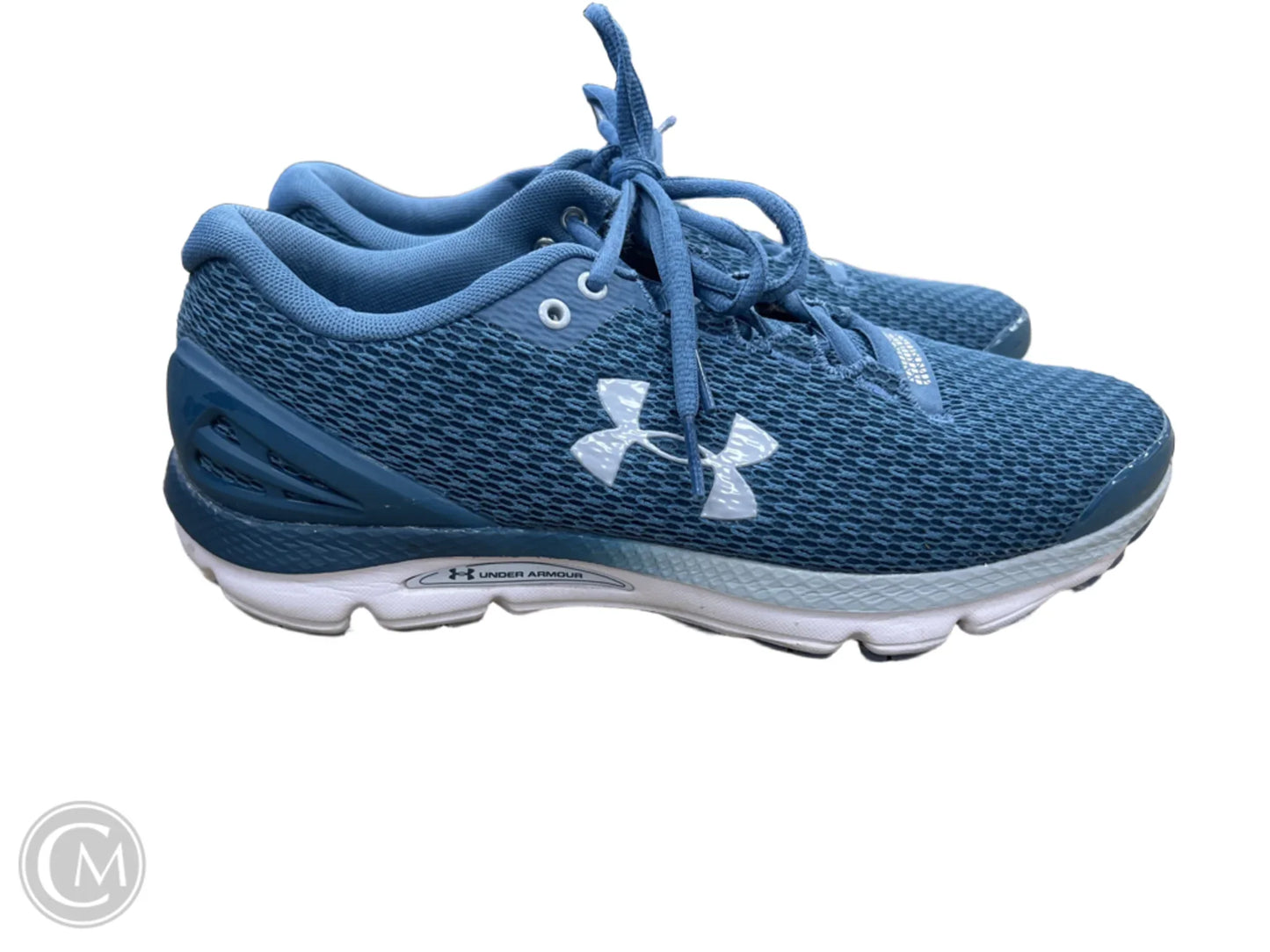 Shoes Athletic By Under Armour In Blue, Size: 10