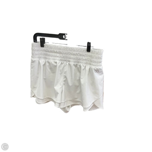 Athletic Shorts By Calia In White, Size: L