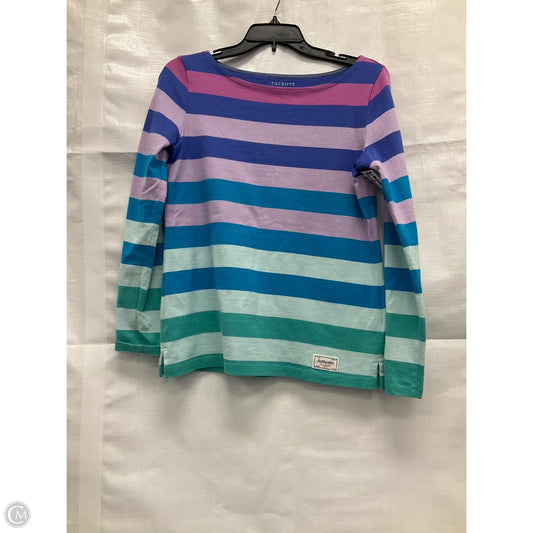 Top Long Sleeve By Talbots In Multi-colored, Size: Xs
