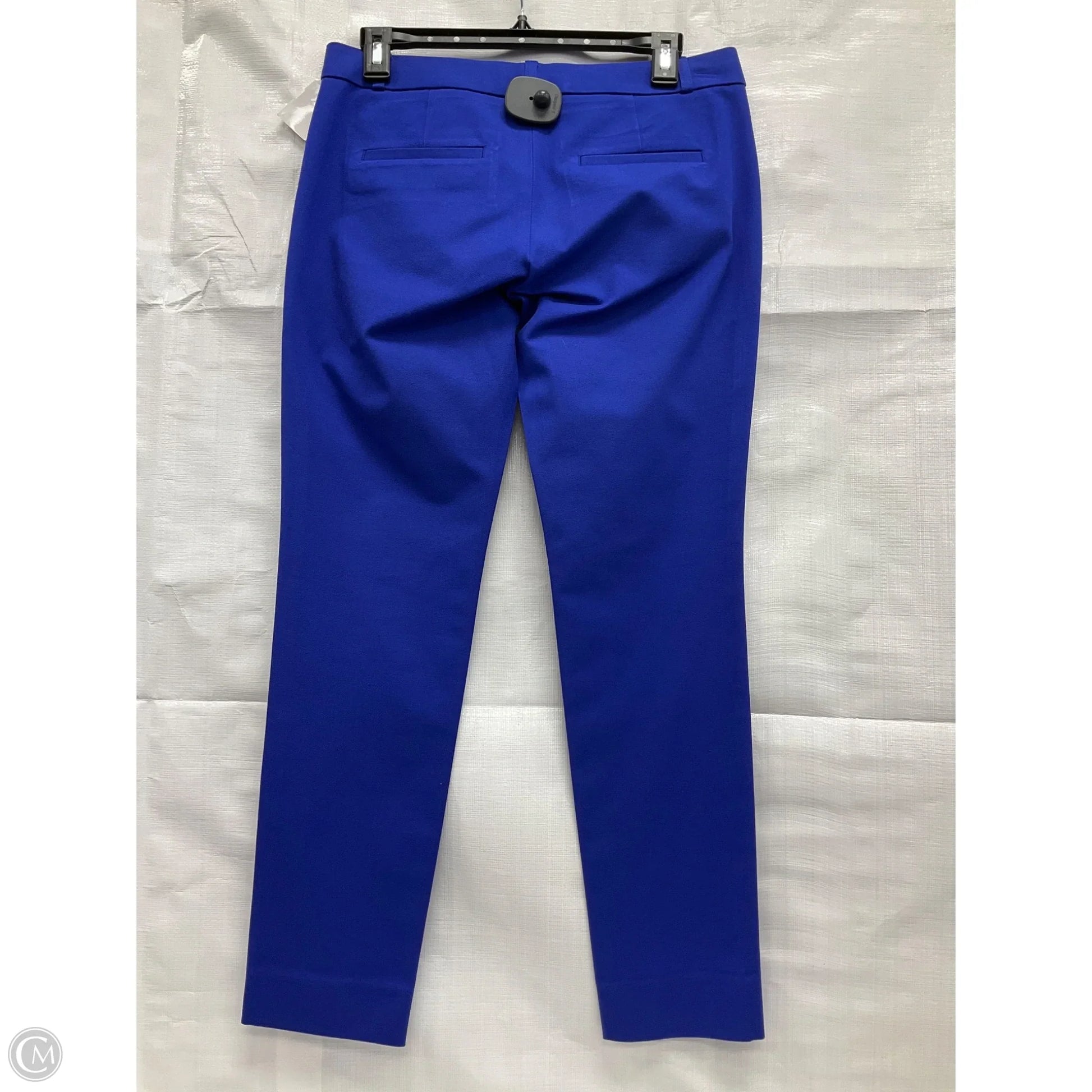 banana republic blue dress pants Banana Republic Womens Blue Wool Dress Pants Zip Inseam 31 Size 4