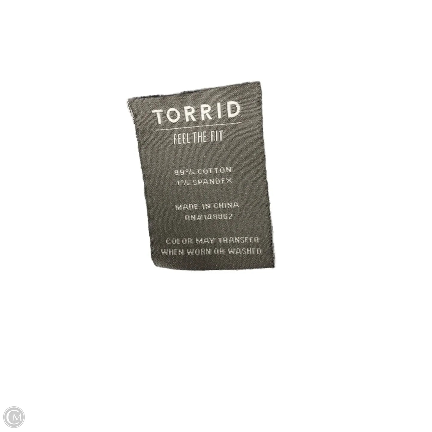 Jeans Straight By Torrid In Blue Denim, Size: 5x