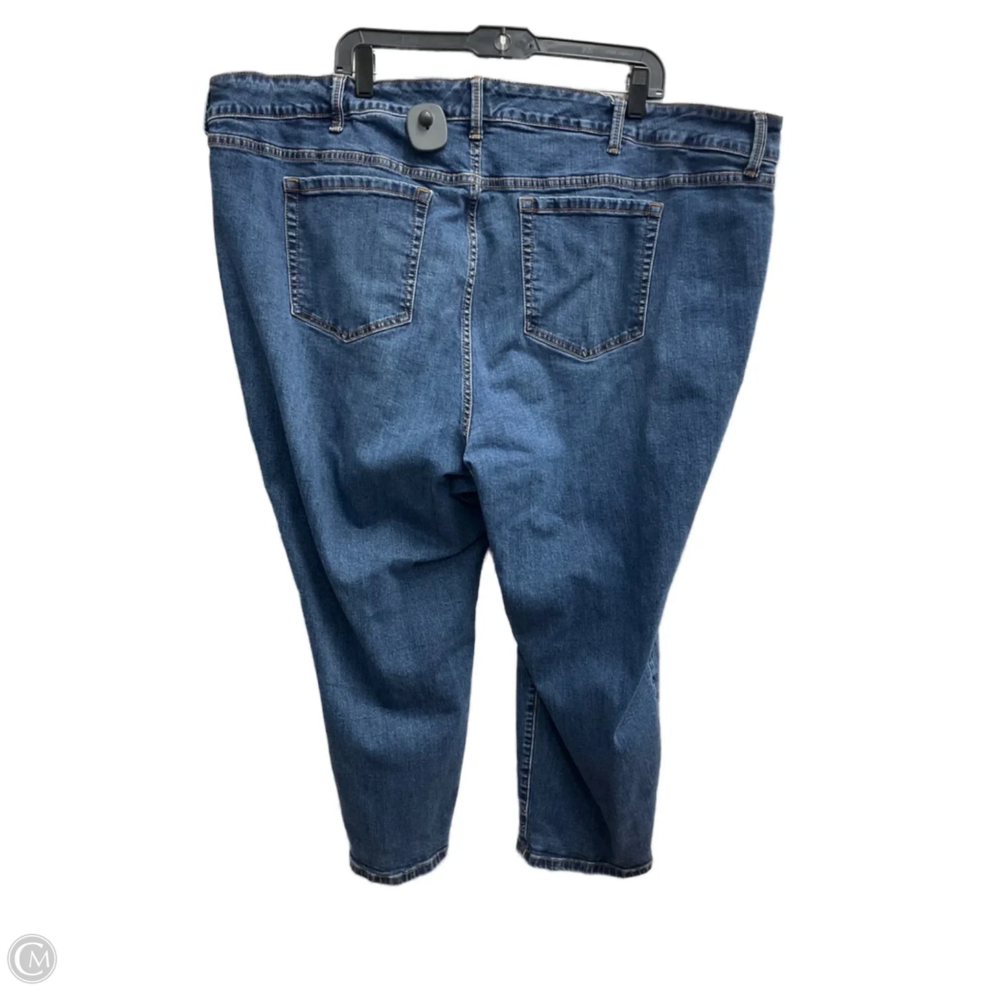 Jeans Straight By Torrid In Blue Denim, Size: 5x