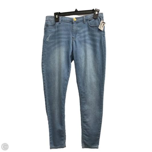 Jeans Skinny By Juicy Couture In Blue Denim, Size: 8
