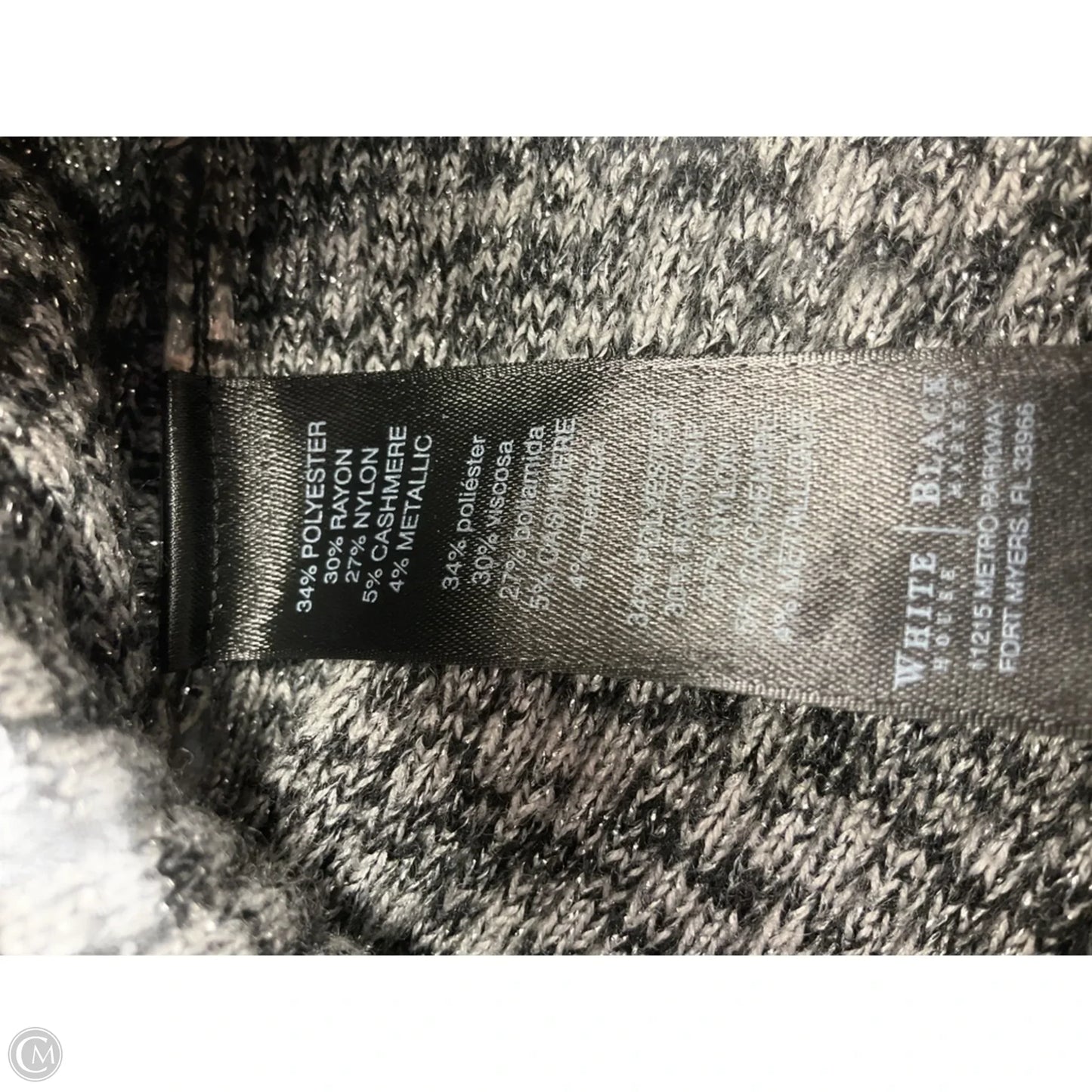 Dress Casual Midi By White House Black Market In Silver, Size: S