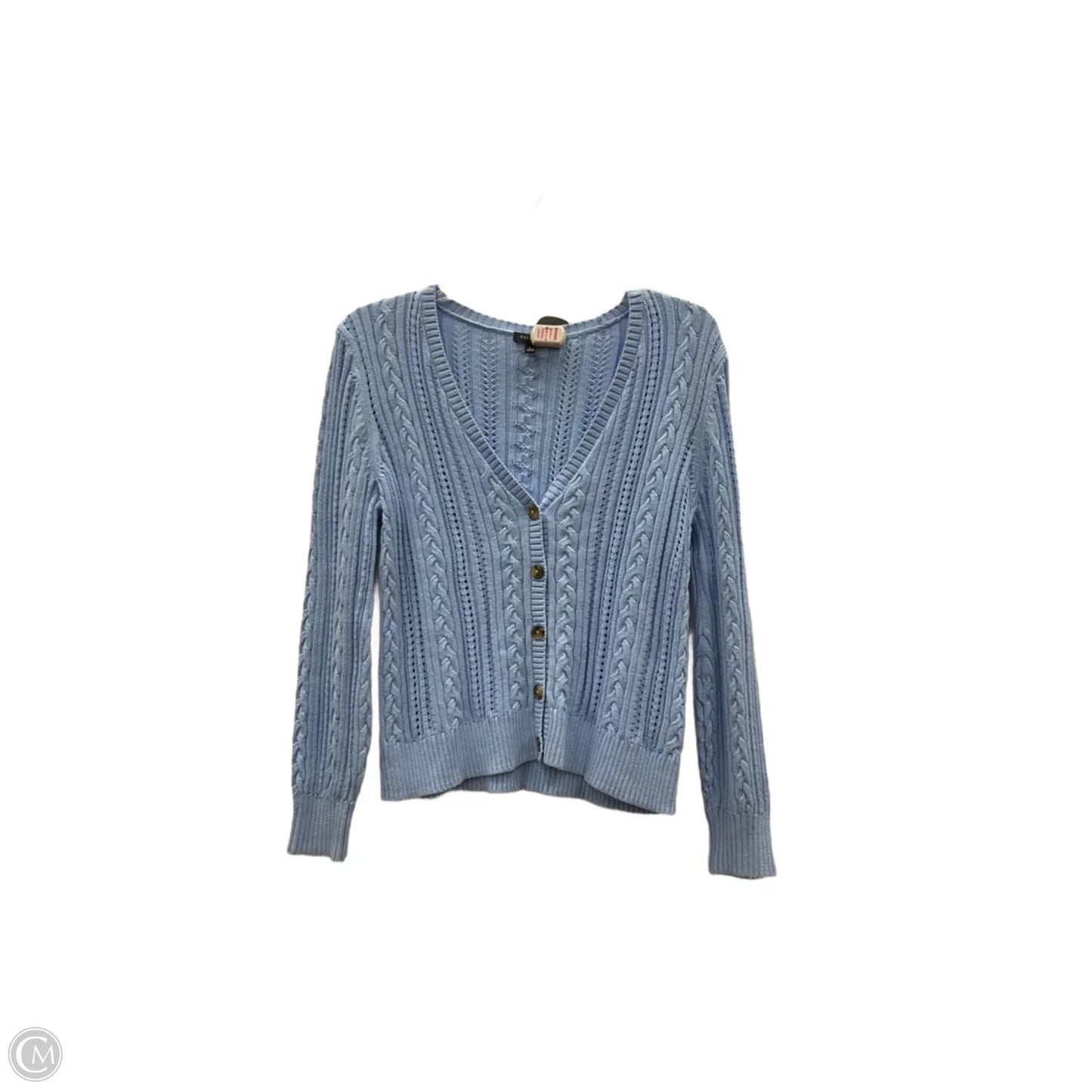 Cardigan By Talbots In Blue, Size: L