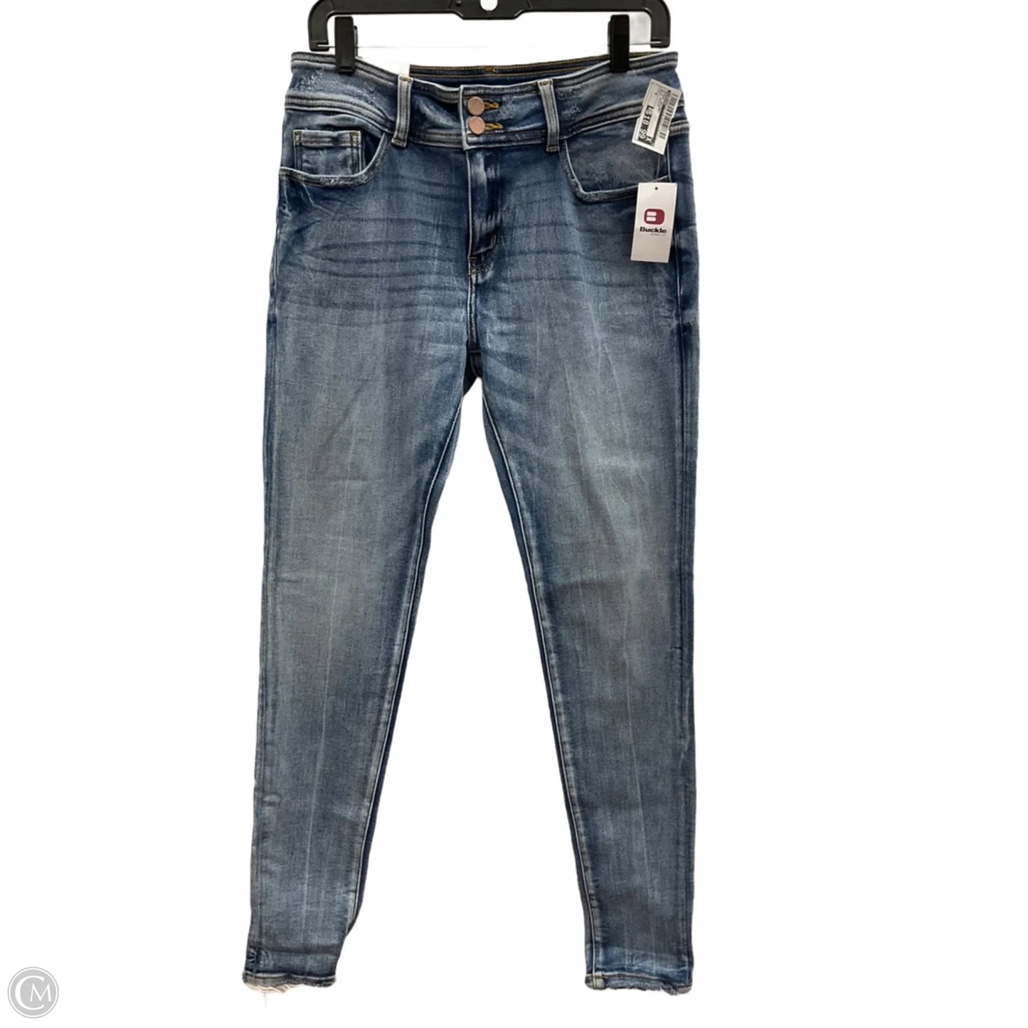 Jeans Skinny By Kancan In Blue Denim, Size: 6