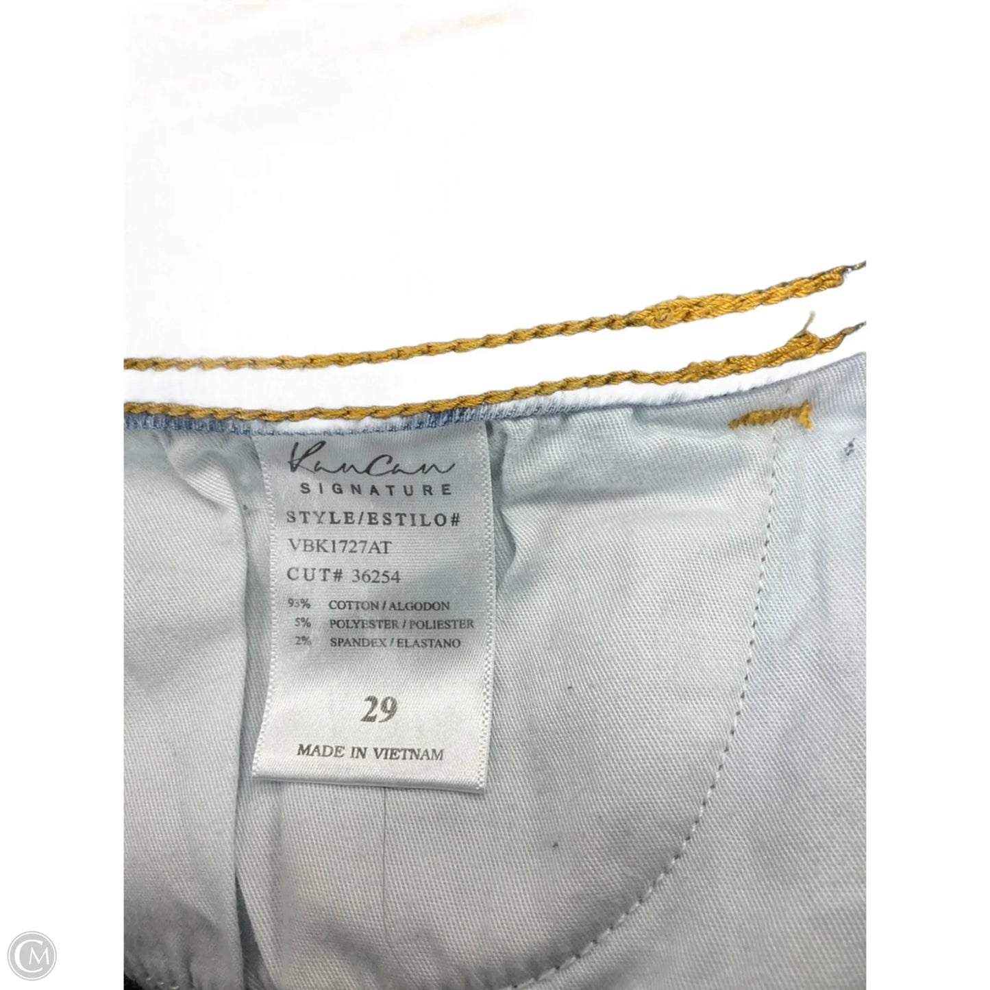 Jeans Skinny By Kancan In Blue Denim, Size: 6