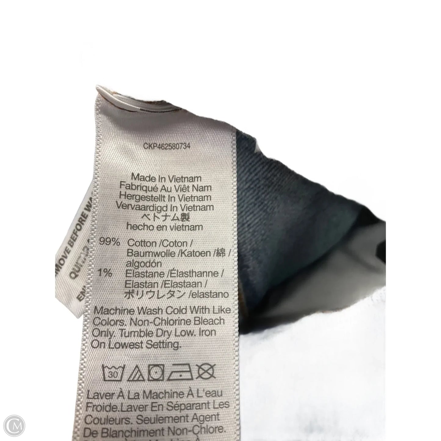 Jeans Straight By Madewell In Blue Denim, Size: 4