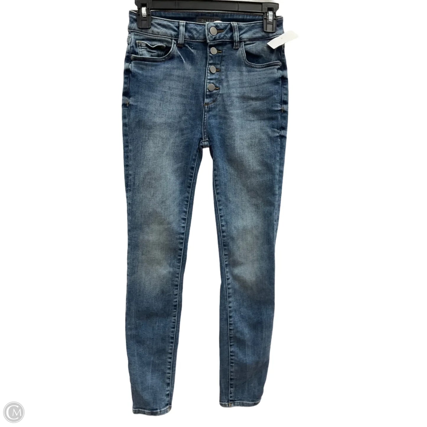 Jeans Skinny By Dl1961 In Blue Denim, Size: 4
