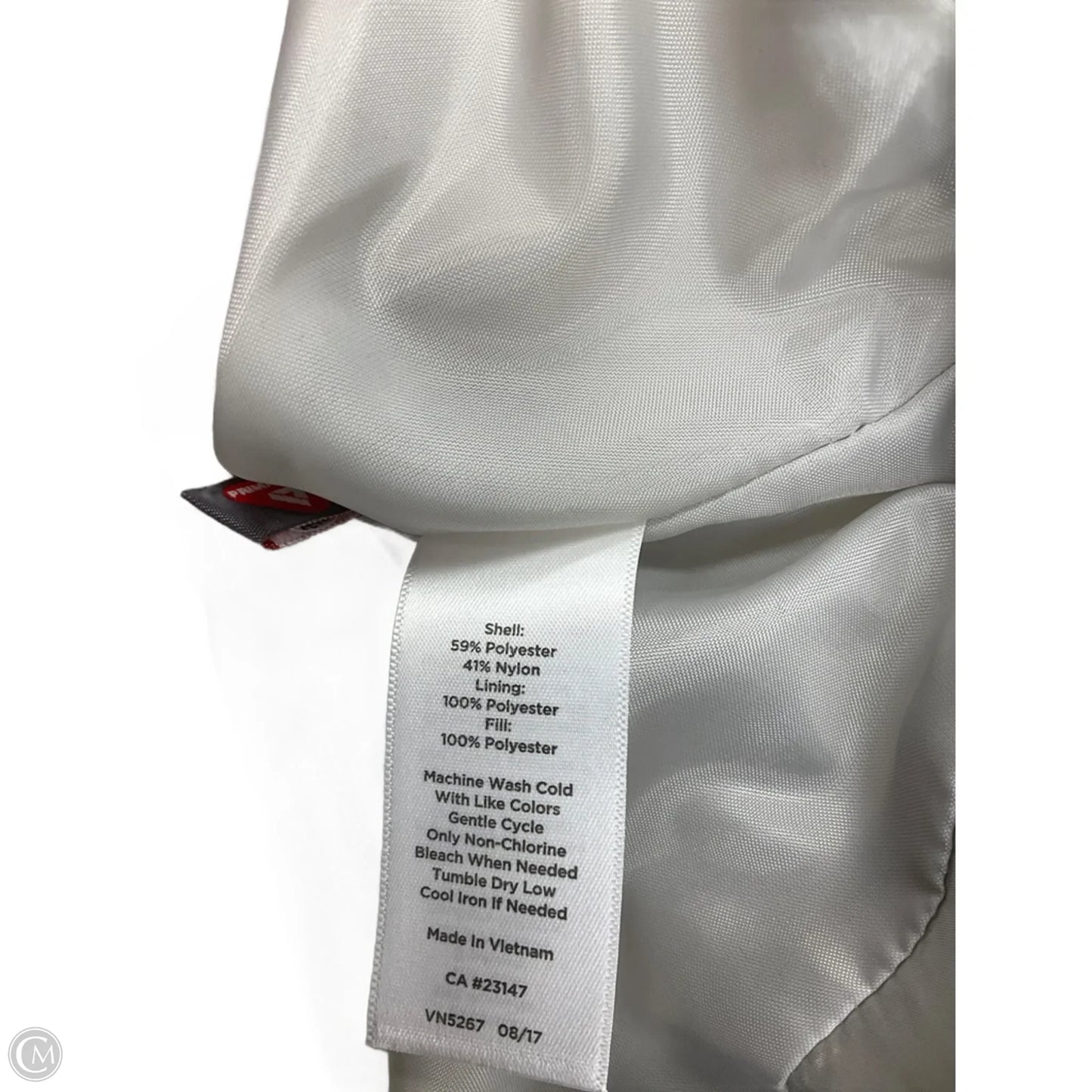 Vest Puffer & Quilted By Talbots In Silver, Size: L