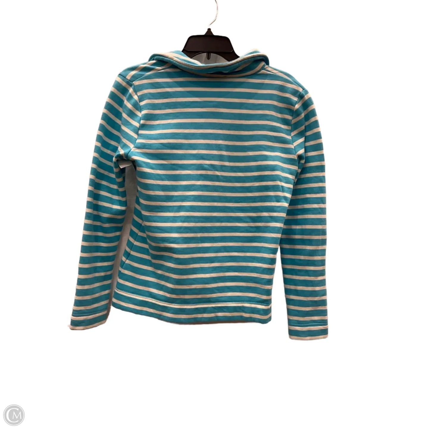 Top Long Sleeve By Talbots In Striped Pattern, Size: Xs