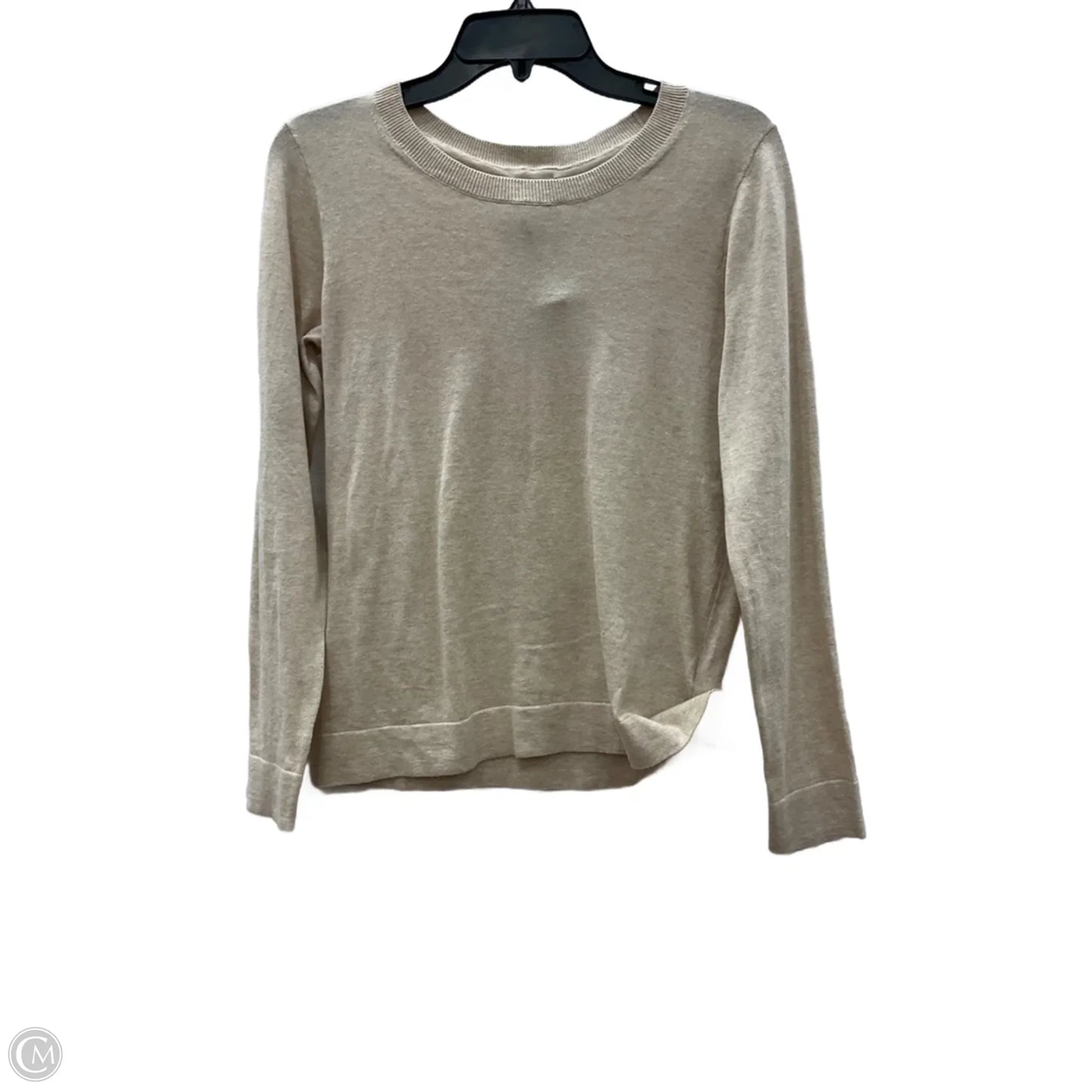 Top Long Sleeve By J. Crew In Beige, Size: S