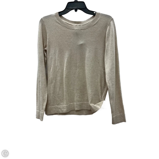 Top Long Sleeve By J. Crew In Beige, Size: S