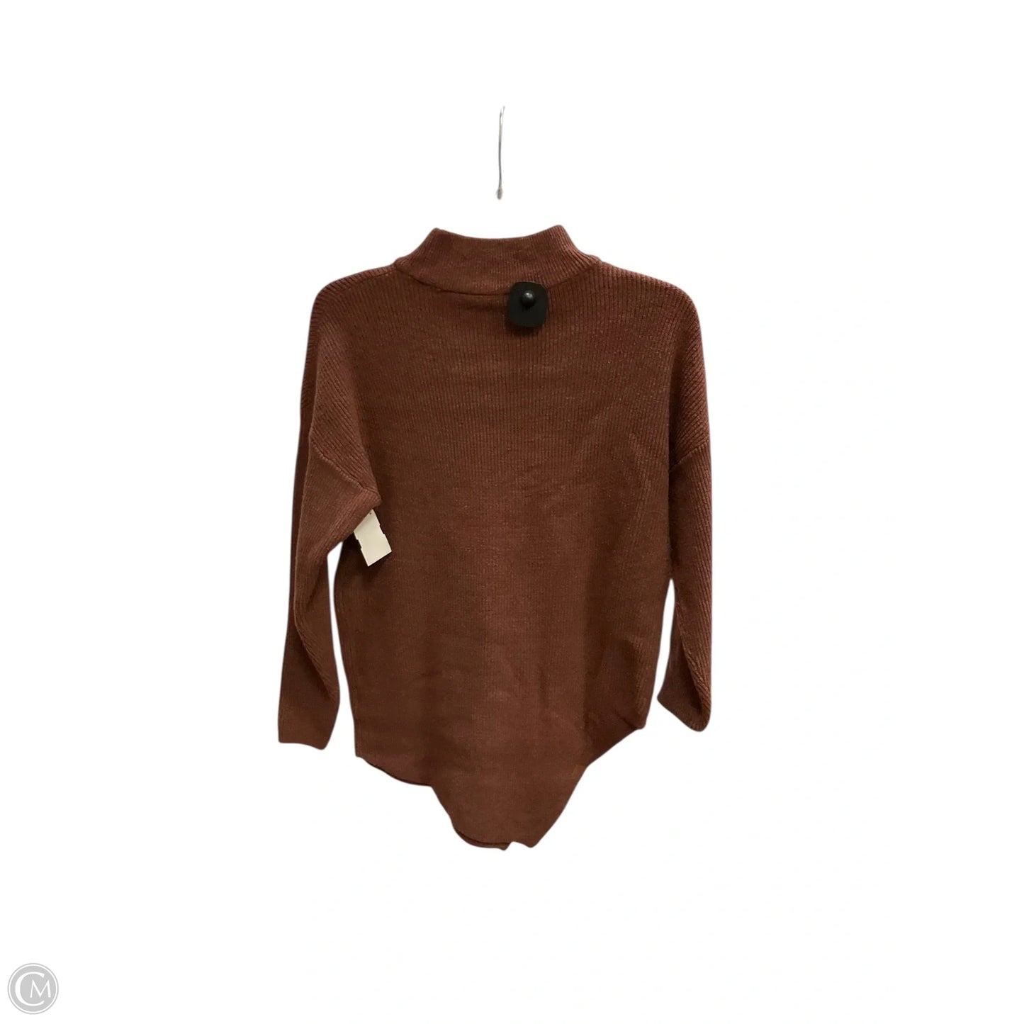 Top Long Sleeve By Ophelia Roe In Brown, Size: S