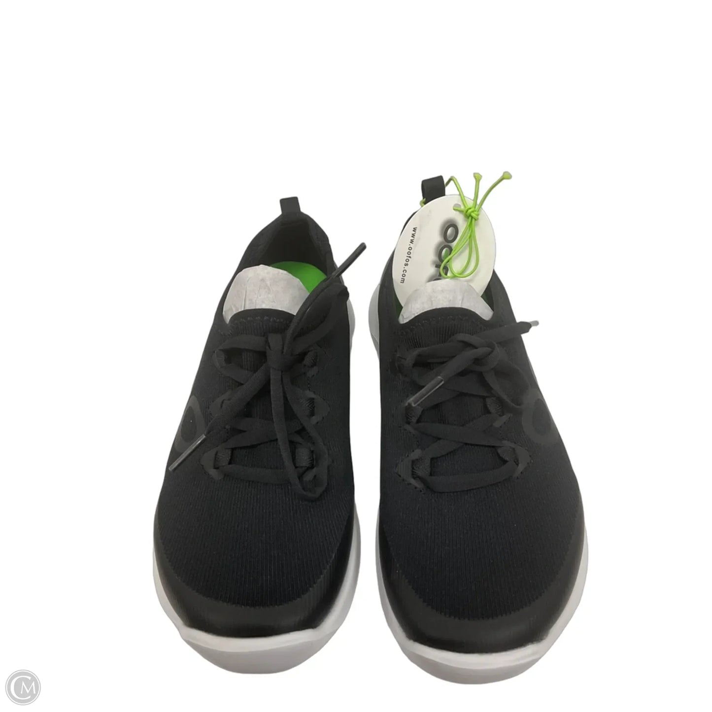 Shoes Athletic By Oofos In Black, Size: 7.5