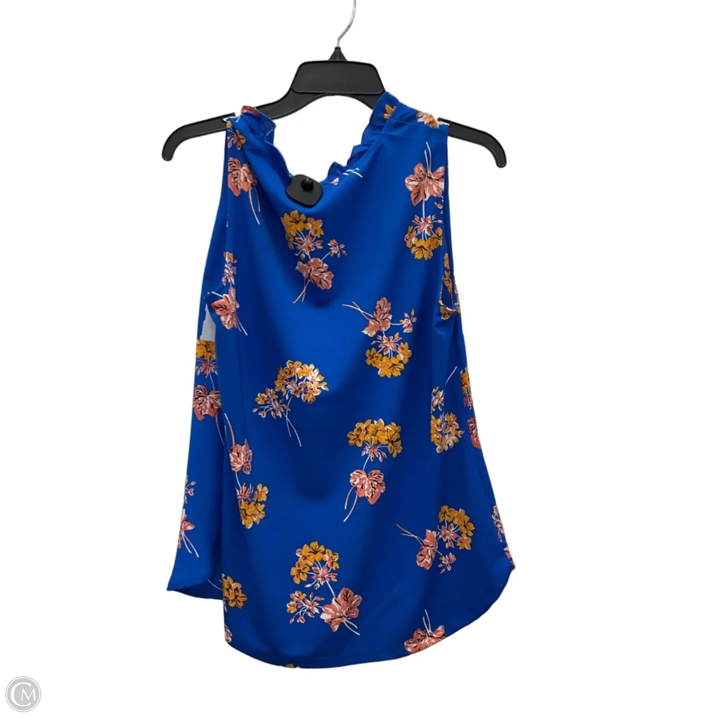 Top Sleeveless By Ann Taylor In Blue, Size: M