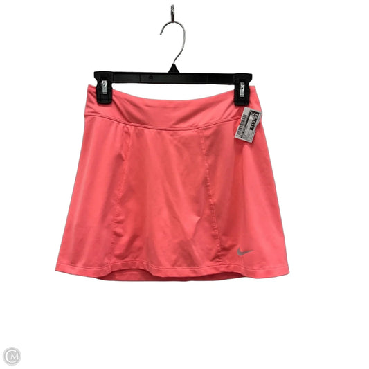 Athletic Skort By Nike Apparel In Pink, Size: Xs