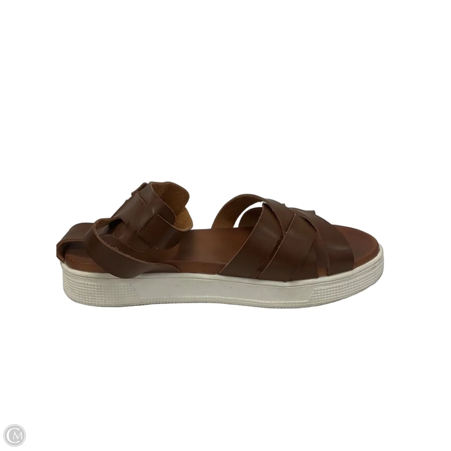 Sandals Flats By Mia In Brown, Size: 8
