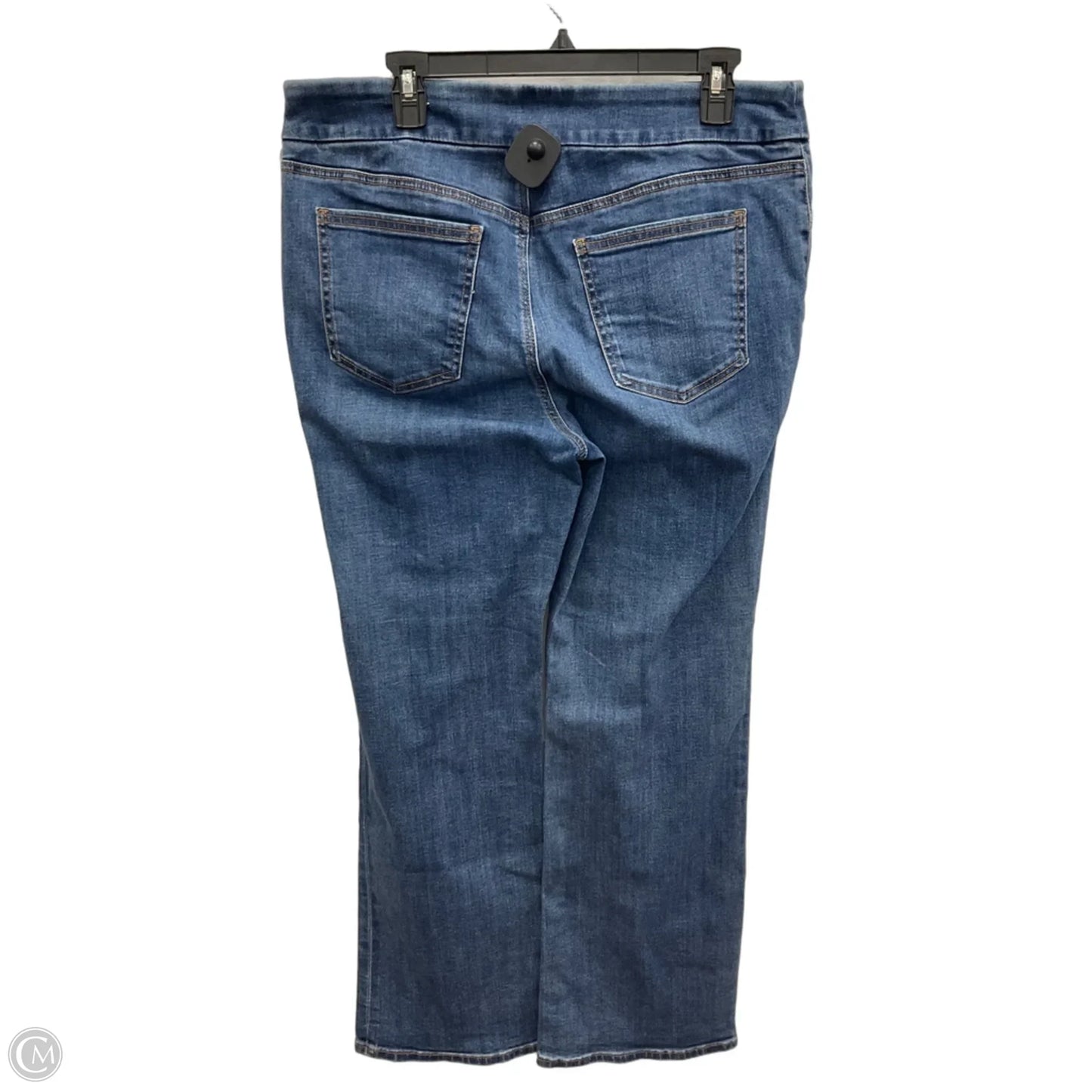 Jeans Boot Cut By Chicos In Blue Denim, Size: 12