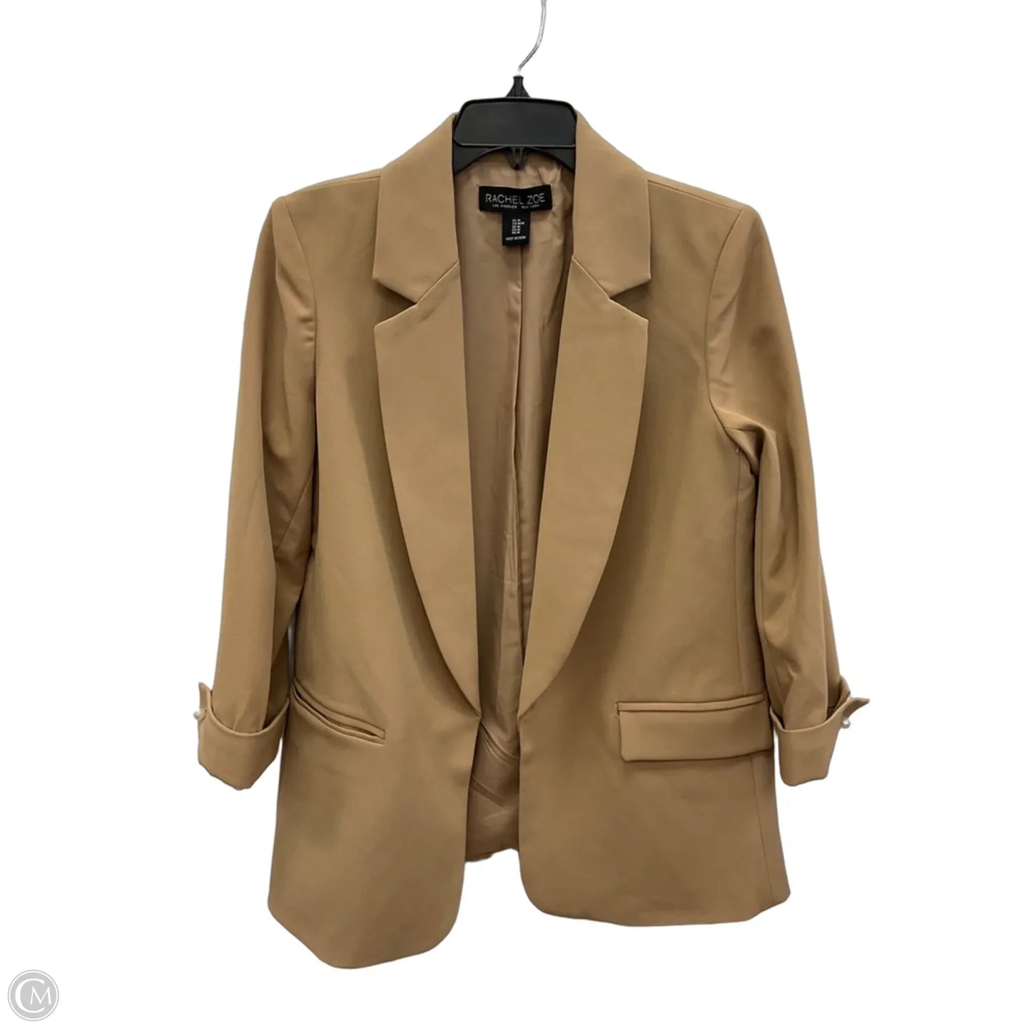 Blazer By Rachel Zoe In Tan, Size: M