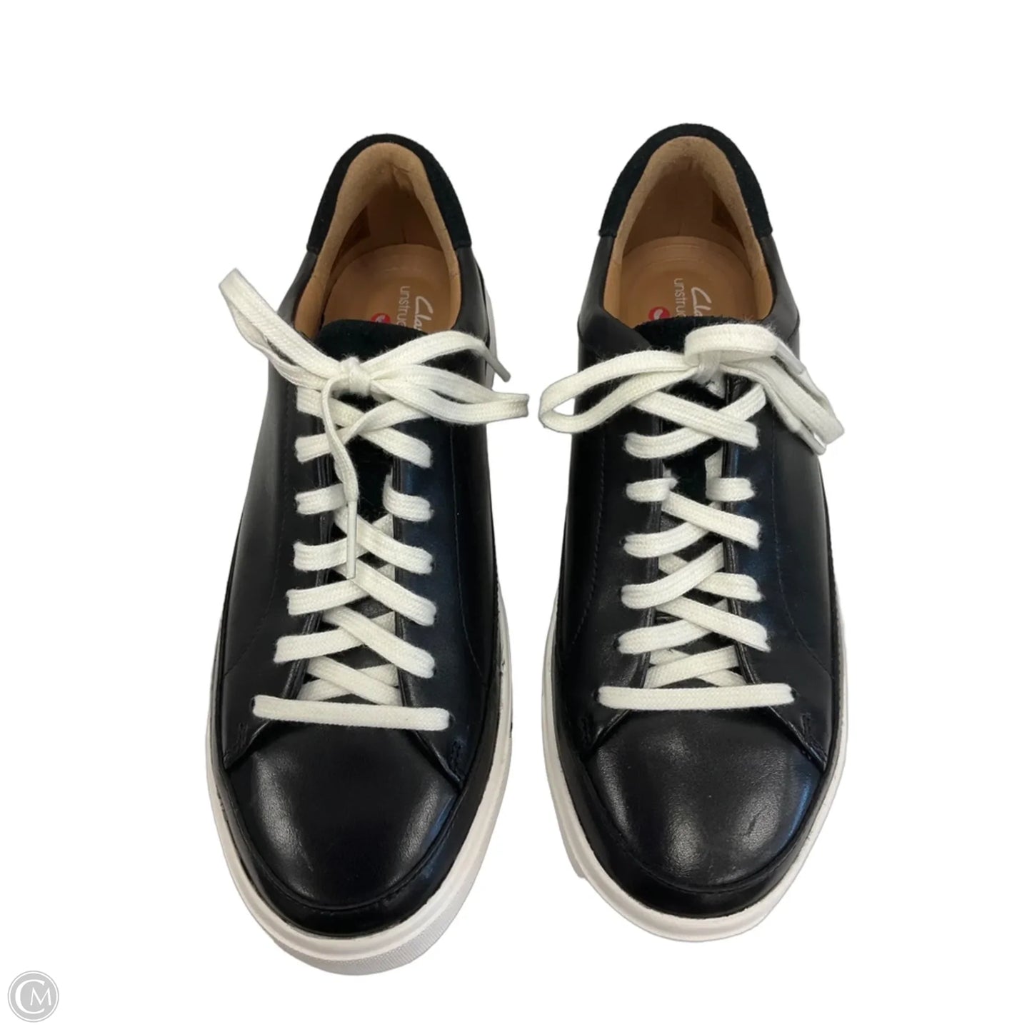 Shoes Sneakers By Clarks In Black, Size: 7.5