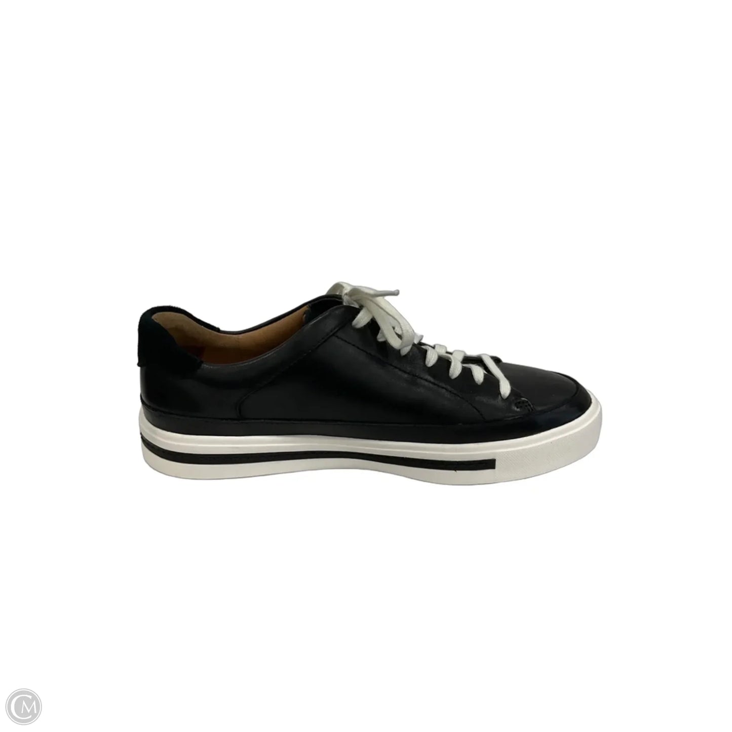 Shoes Sneakers By Clarks In Black, Size: 7.5
