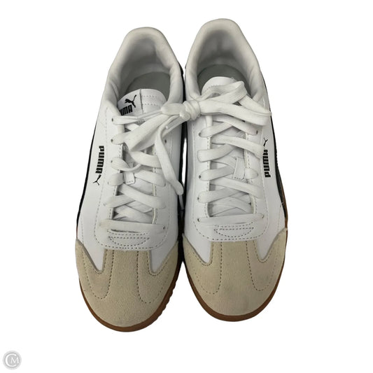 Shoes Sneakers By Puma In Cream, Size: 9.5