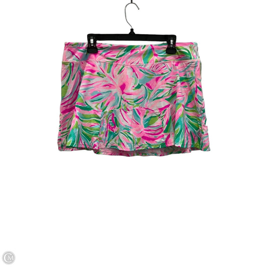Skort Designer By Lilly Pulitzer In Pink, Size: Xl