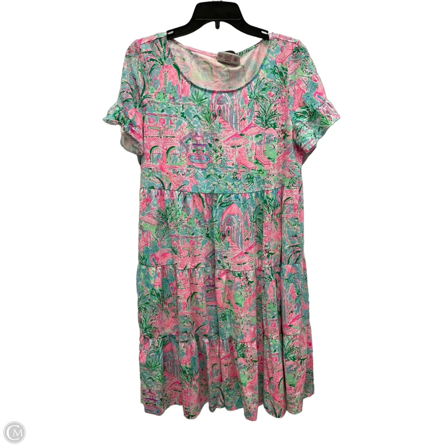 Dress Designer By Lilly Pulitzer In Pink, Size: L