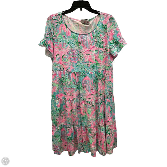 Dress Designer By Lilly Pulitzer In Pink, Size: L