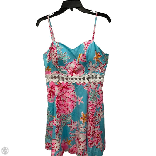 Dress Designer By Lilly Pulitzer In Blue, Size: L
