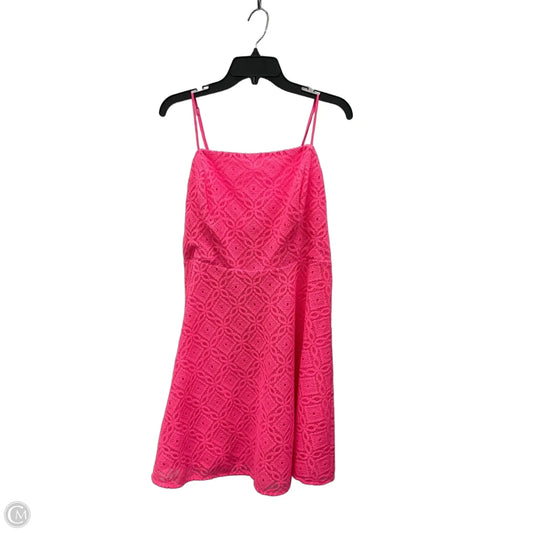 Dress Designer By Lilly Pulitzer In Pink, Size: L