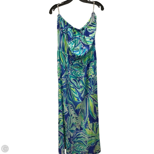Dress Designer By Lilly Pulitzer In Blue, Size: Xl