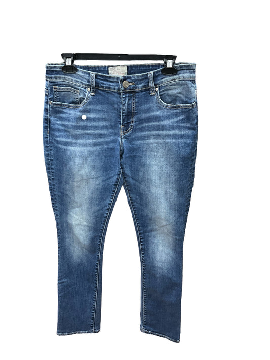 Jeans Straight By Bke In Blue Denim, Size: 10