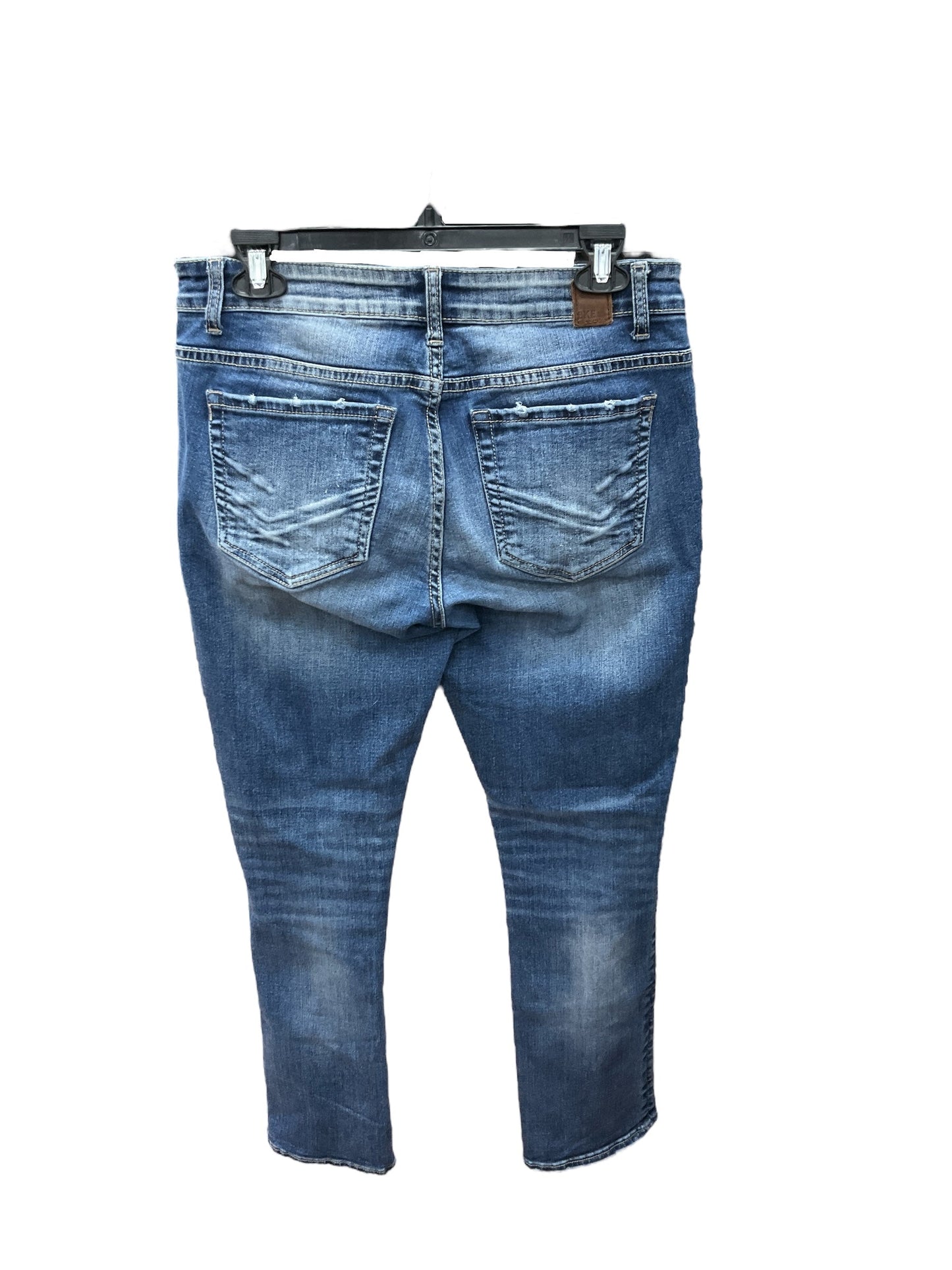 Jeans Straight By Bke In Blue Denim, Size: 10