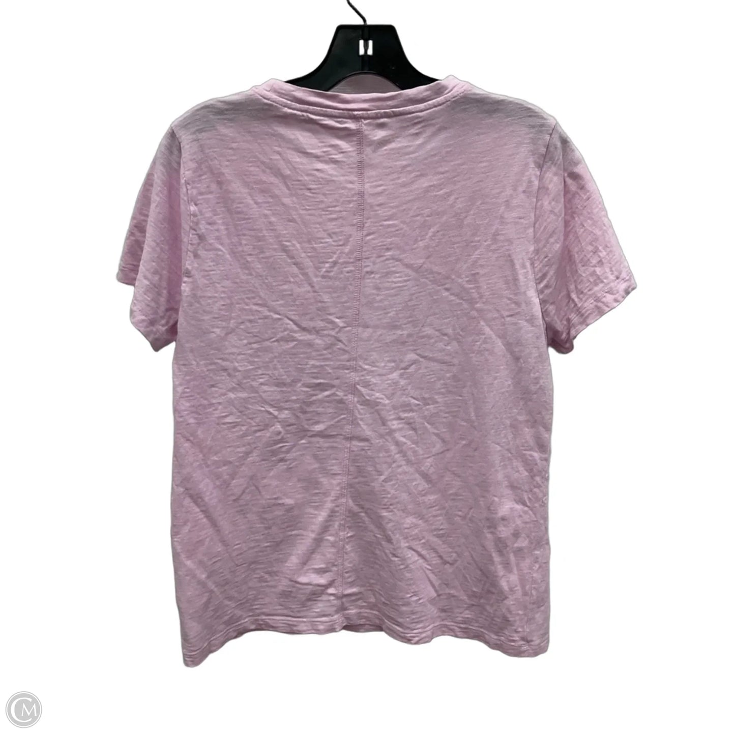 Top Short Sleeve Basic By J. Crew In Pink, Size: L