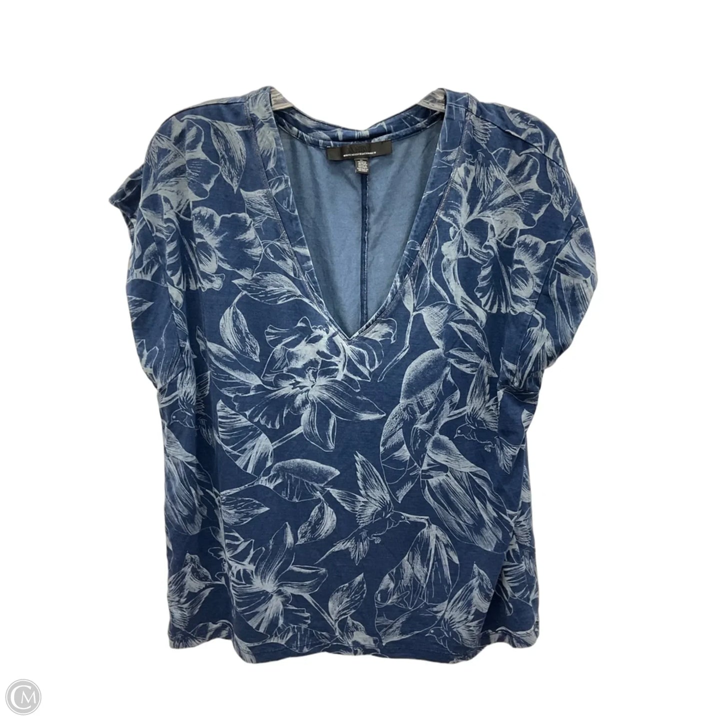 Top Sleeveless By White House Black Market In Blue, Size: L