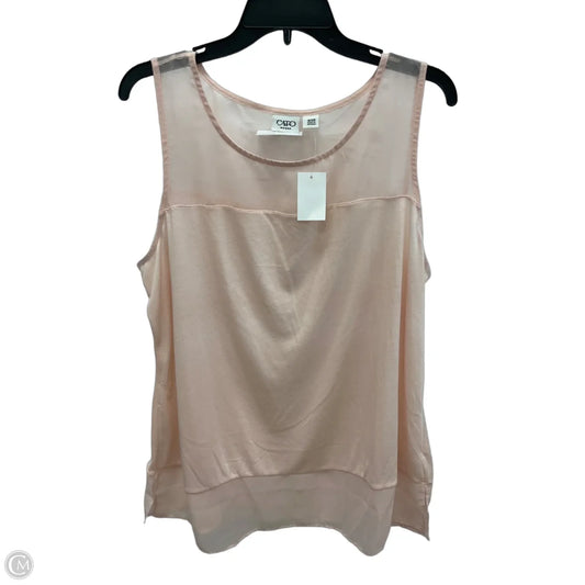 Top Sleeveless By Cato In Pink, Size: 2x