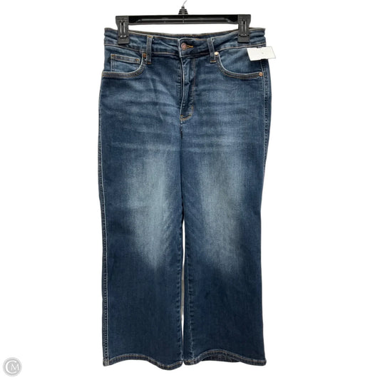 Jeans Cropped By Judy Blue In Blue Denim, Size: 6
