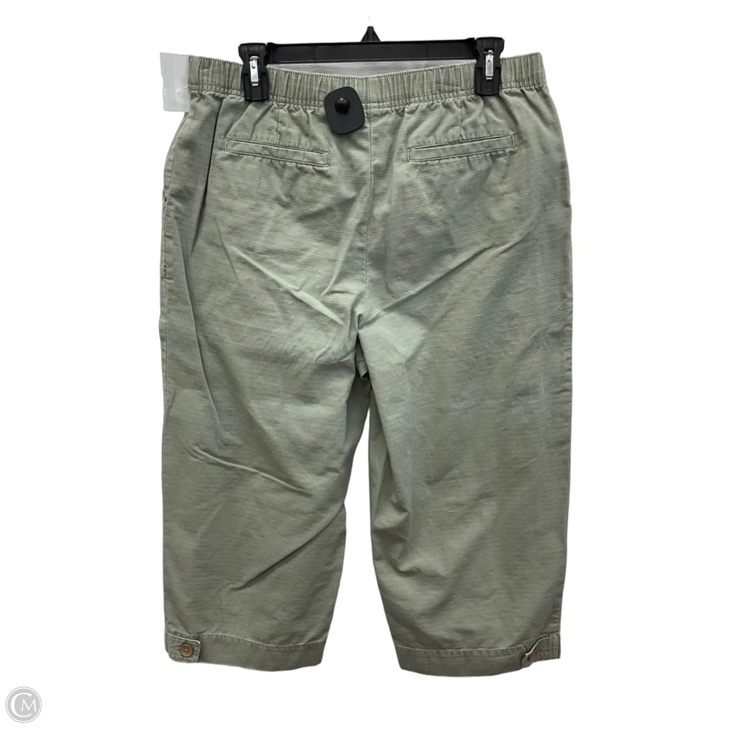 Capris By Studio Works In Green, Size: 10