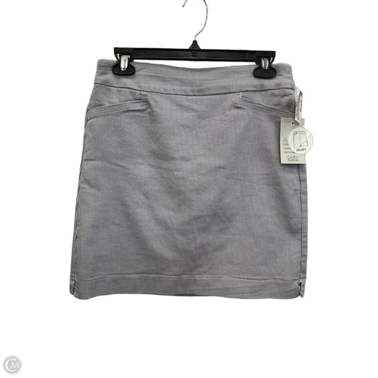 Skort By Croft And Barrow In Striped Pattern, Size: 4