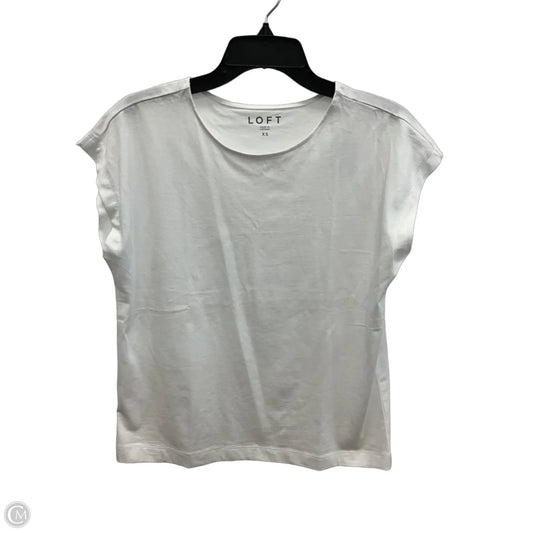 Top Sleeveless Basic By Loft In White, Size: Xs