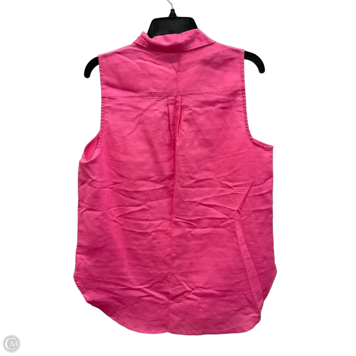 Top Sleeveless By J. Crew In Pink, Size: M