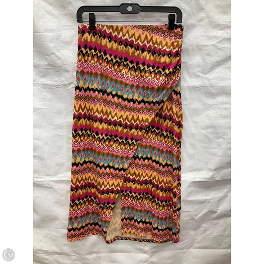 Skirt Midi By Boden In Multi-colored, Size: Mp