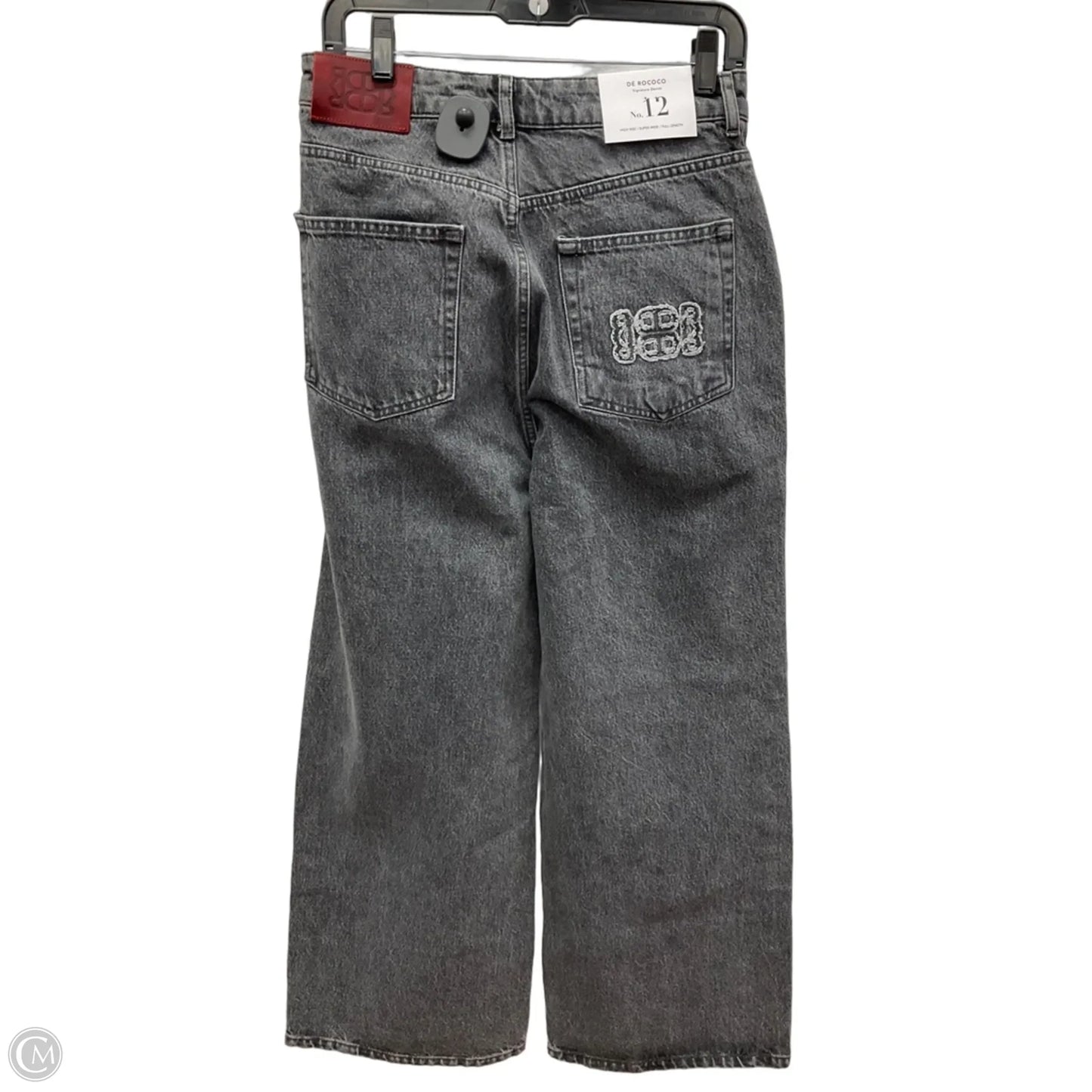 Jeans Wide Leg By Cma In Grey Denim, Size: 4